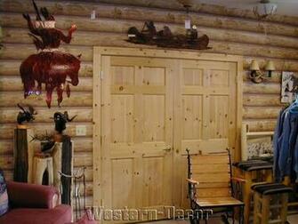 Log Cabin Wallpaper Real Look Rustic Wall Paper Double Roll
