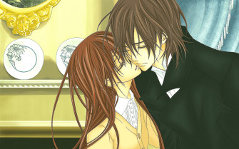 Cute Anime Couple HD Wallpaper