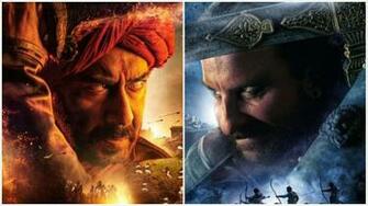 Tanhaji The Unsung Warrior Posters Ajay Devgn Saif Ali Khan S