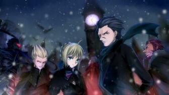 Fate Zero Rider Berserker Lancer Series Wallpaper