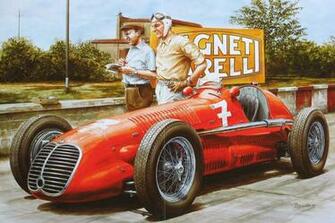 Vintage Race Cars Art Photo Of Phombo