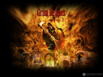 Grim Reaper Comics Wallpaper Yvt Hell Red
