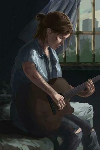 Ellie From The Last Of Us Part An Molica On Artstation At