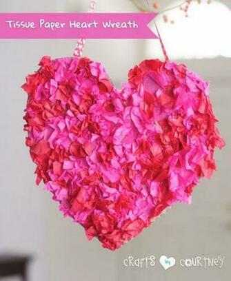 Paper Heart Straightforward Valentines Diy Projects Hand Made Stuff