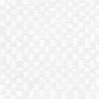 Metallic White Geometric Embossed Woven Basket Wallpaper Contemporary