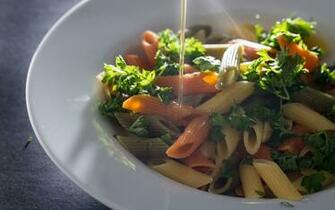 Tasty Pastas With Olive Oil HD Wallpaper 4k