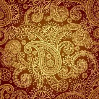 Beautiful Background Of Classical Pattern Eps