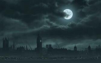 Abstract Night Moon HD Wallpaper