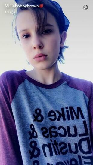 Best Image About Millie Bobby Brown Red