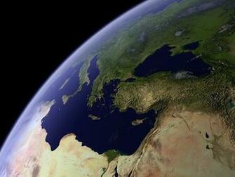Earth Orbit Wallpaper