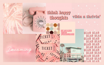 Diy Pink Aesthetic Mood Board