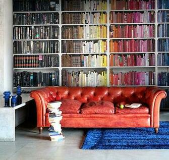 This Bookshelf Is Actually Wallpaper From Mr Perswall Via Sisalla