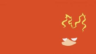 Minimal Artwork Wallpaper Of Magmar Paperpull