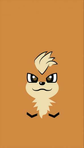 Growlithe Wallpaper Pokemon Background