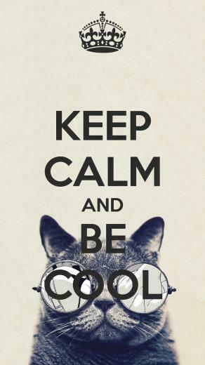 Glitter Keep Calm Wallpaper Home Screen Kecbio
