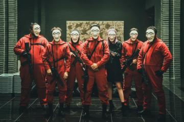 Money Heist Korea Joint Economic Area HD Wallpaper Background