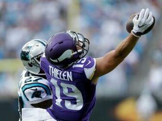 Who S Adam Thielen Espn Jon Gruden Getting Caught Up