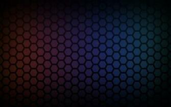 Honeycomb Wallpaper Blue 3d