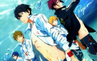 Iwatobi Swim Club Anime Boys Characters Nagisa Hazuki Rin