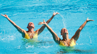 Synchronized Swimming Wallpaper
