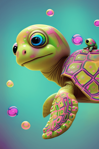 Cute Turtle Wallpaper