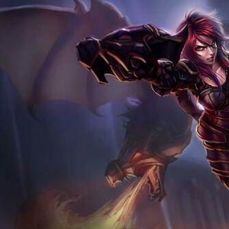 Victorious Morgana League Of Legends Wallpaper