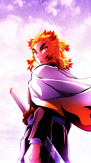 Kyojuro Rengoku Demon Slayer Wallpaper iPhone Phone 4k 8851e