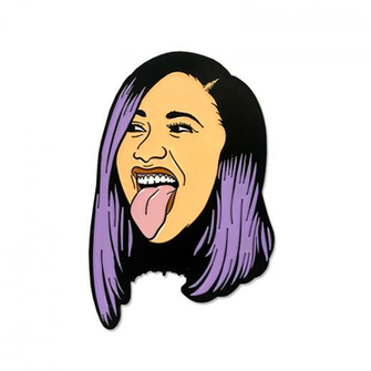 Cardi B Pin In College Advising Dope Cartoons Art