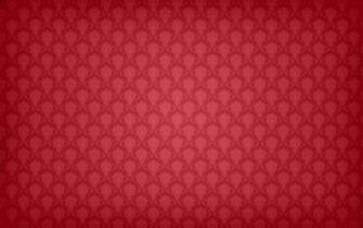 Crimson Red Floral Background Wallpaper