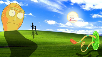 Made A Rick And Morty Wallpaper Rickandmorty