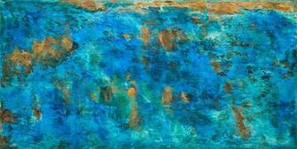 Copper Patina Panel Would