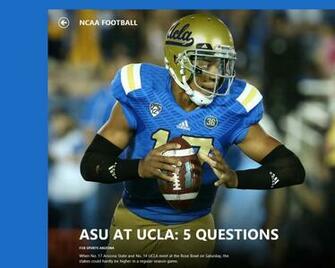 Fox Sports Msn Ucla Qb Wallpaper By Hbgoo Fan Art Other