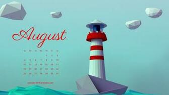 August Calendar HD Wallpaper Calendars In