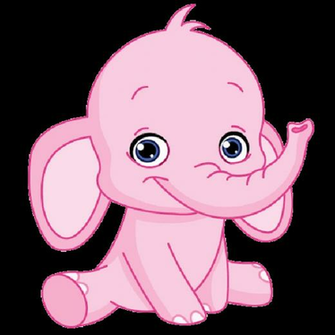 Elephant Cartoon Clip Art Pink Pictures