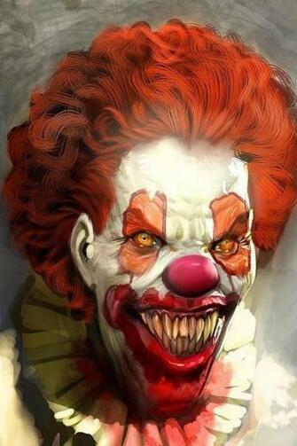 Scary Clown HD Wallpaper Screenshot