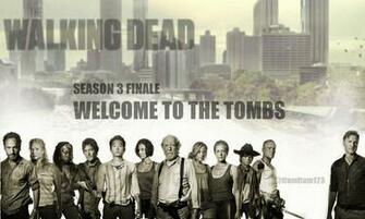 The Walking Dead Season Finale Poster Cast Photo