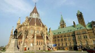 Full HD Wallpaper Ottawa Gothic Parliament Canada Sculpture Desktop