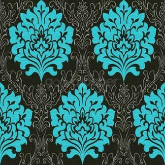 Black And Teal Wallpaper Grasscloth