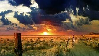 Kalahari Nature Scenes Scenery Wallpaper
