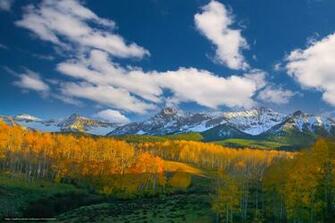 Wallpaper Color Valley Fall Forest Autumn Colorado