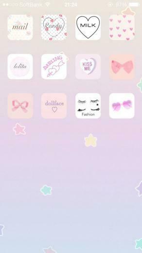 Cocoppa iPhone Cute Icon Wallpaper