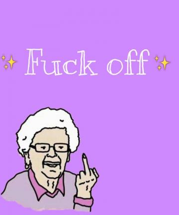Grandma Wallpaper I Made On Picsart Poster