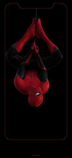 Spiderman iPhone X Wallpaper Top