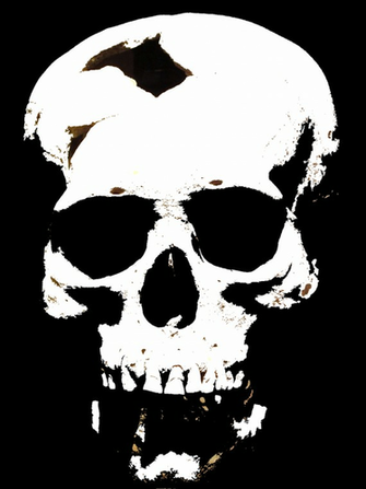 Skull Head By Dodgingdarkness