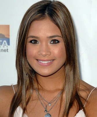 Nicole Anderson Long Straight Hairstyle