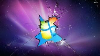 Wallpaper For Windows Broken Glass Background