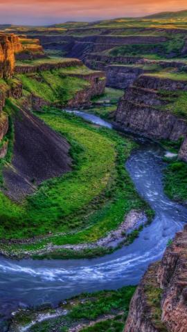 Canyon River iPhone 5s Wallpaper
