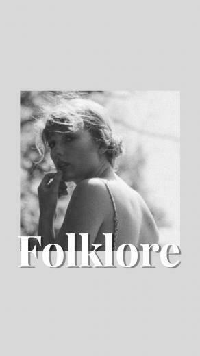 Nithya On Folklore In Taylor Swift Wallpaper