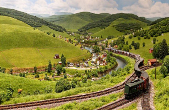 Model Railroad Backdrops Wallpaper