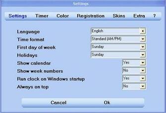 Is A Digital Desktop Clock That Displays Time Date And Calendar